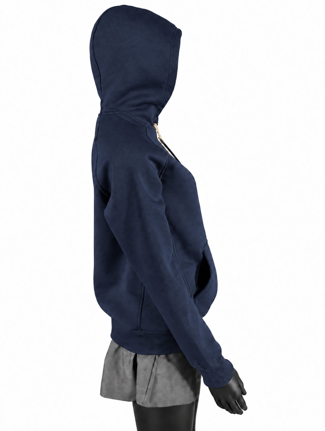 Lalesia Cocoon Hoodie – Mitternachtsblau