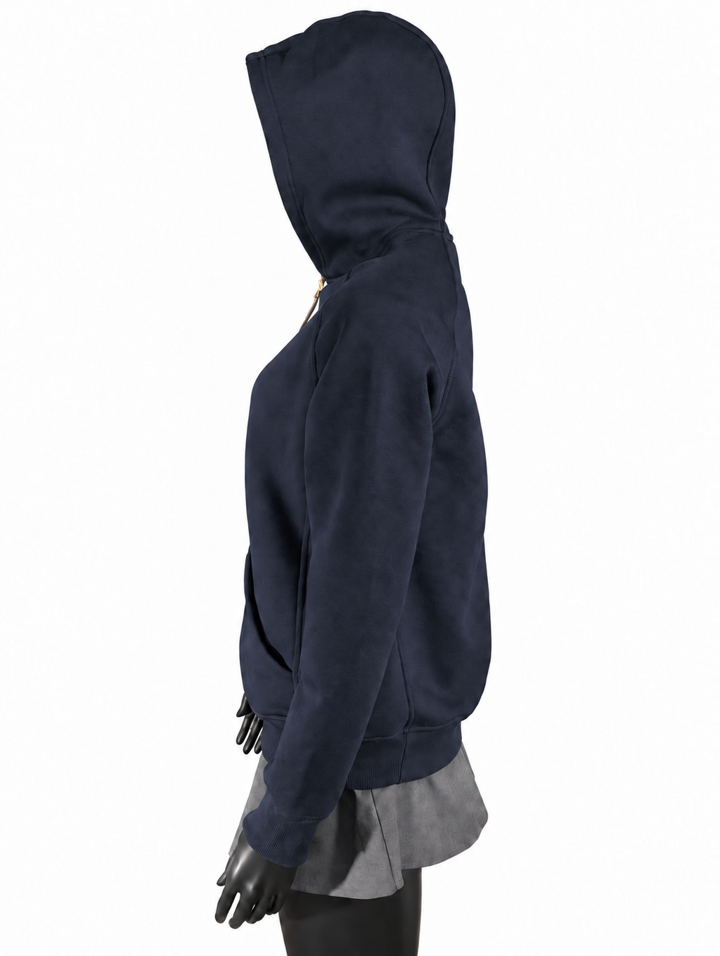 Lalesia Cocoon Hoodie – Mitternachtsblau