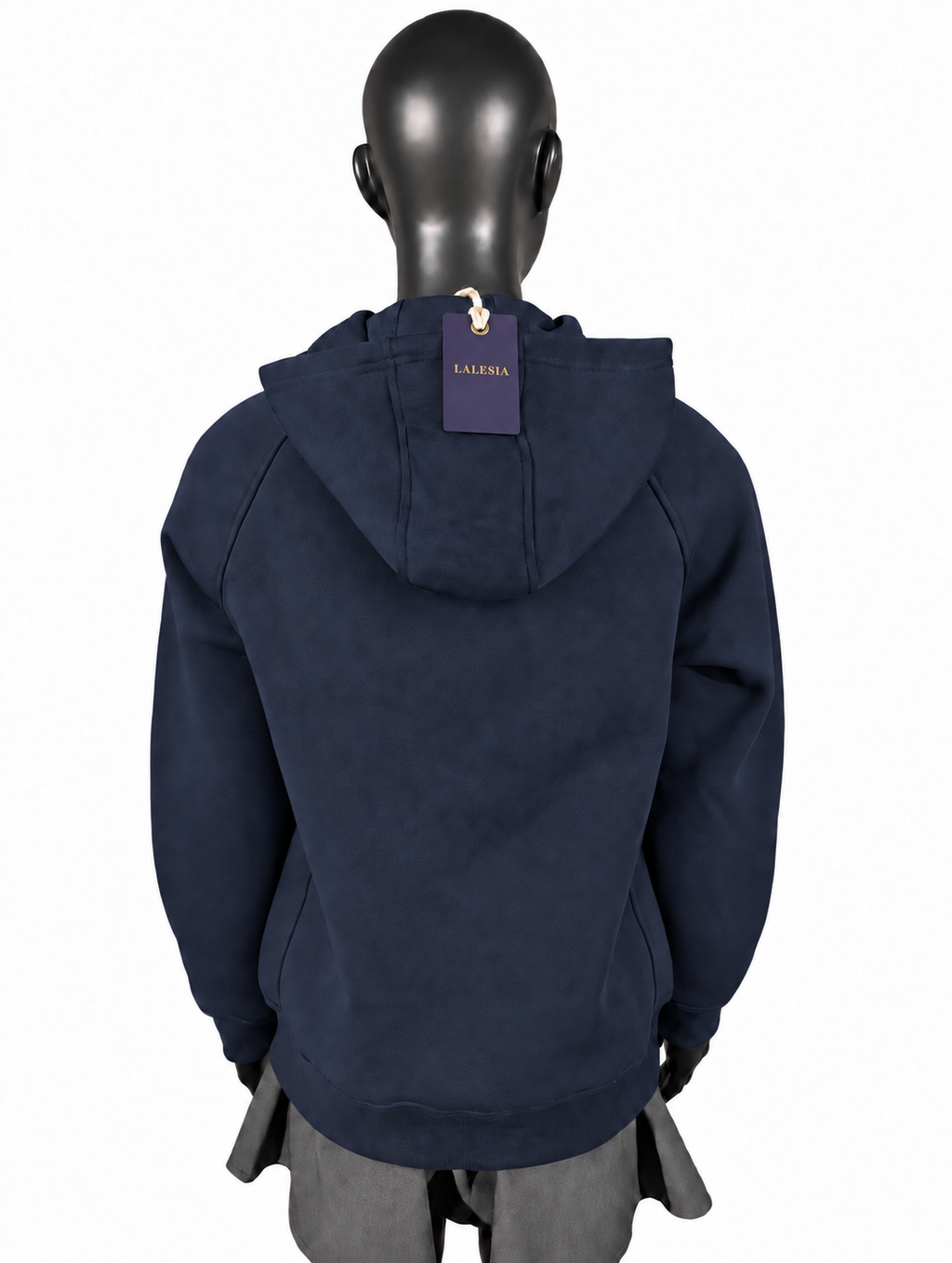Lalesia Cocoon Hoodie – Mitternachtsblau
