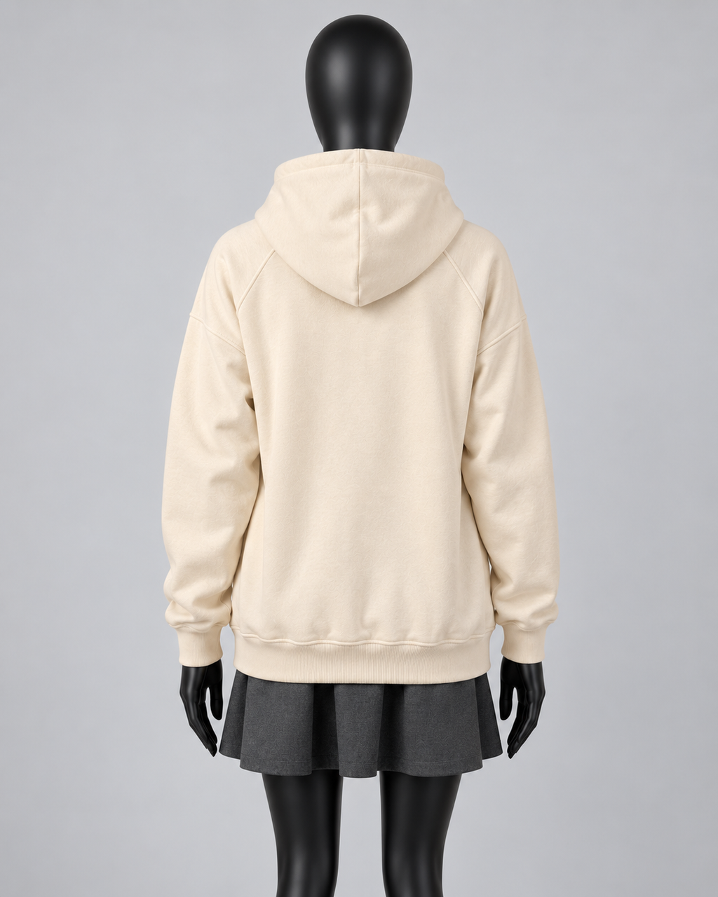 Lalesia AURA Light Hoodie – Elfenbein