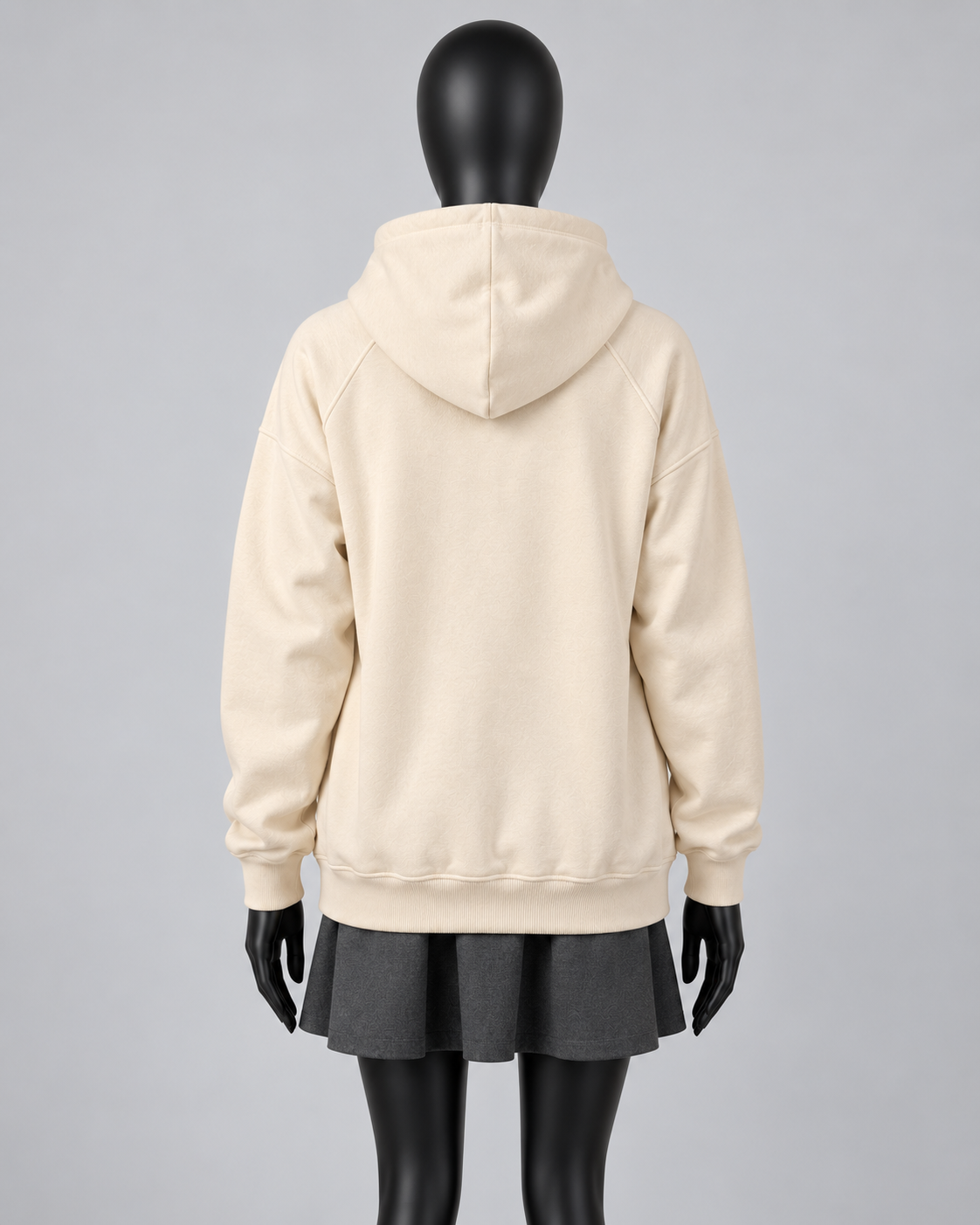 Lalesia AURA Light Hoodie – Elfenbein