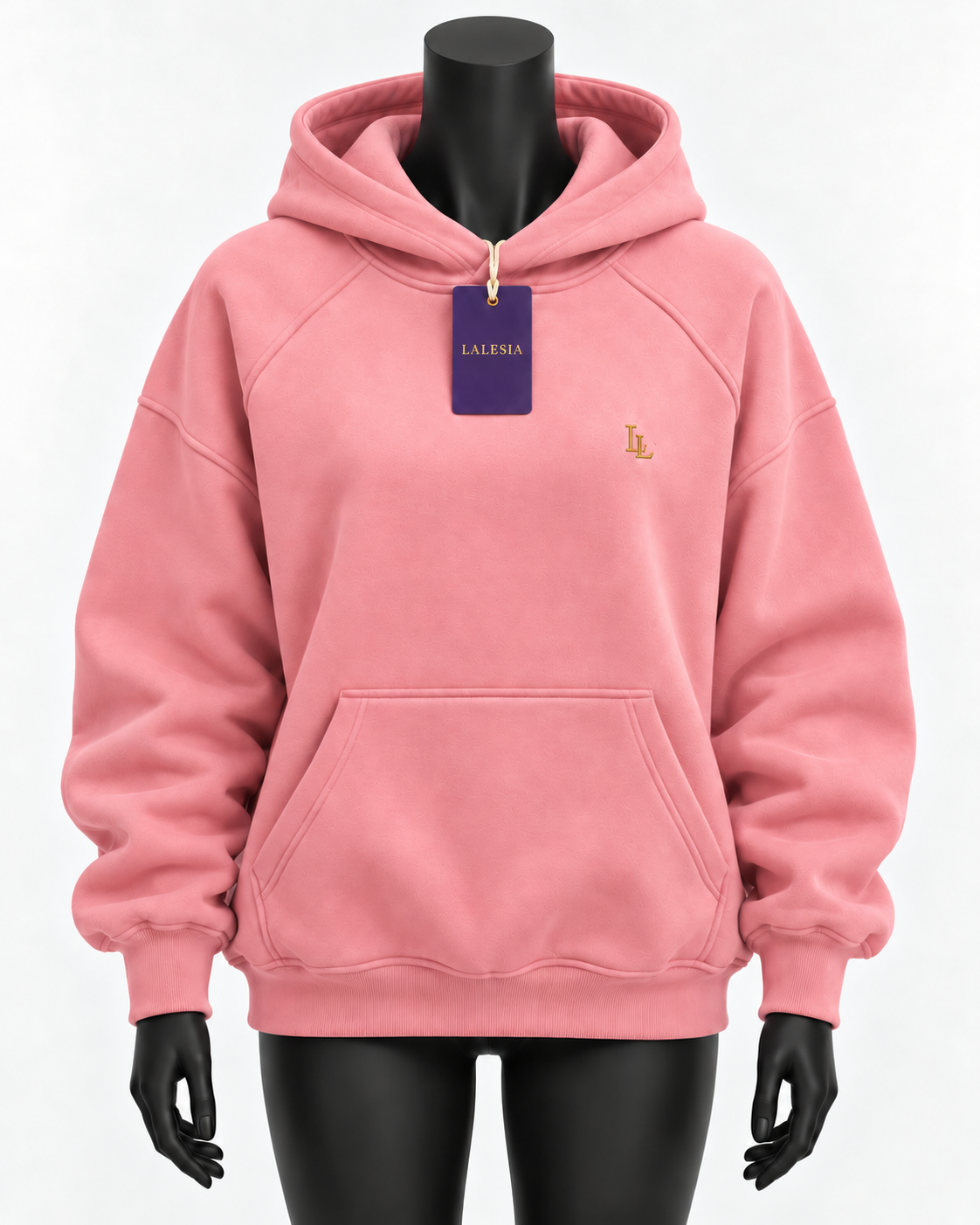 Lalesia Cocoon Hoodie – Candy Pink