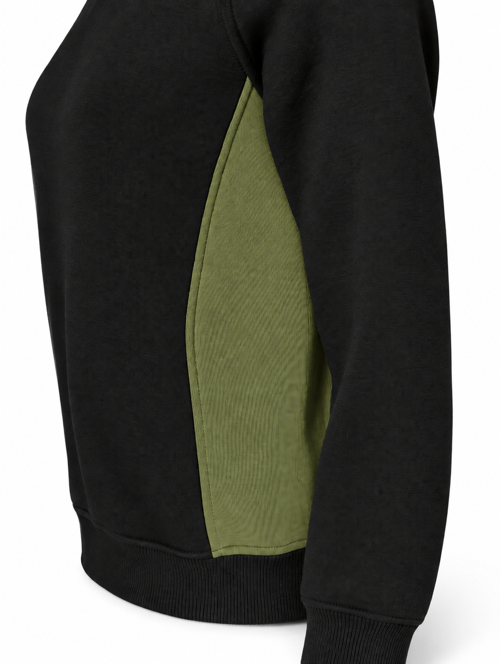 Lalesia Comfort Luxe Sweatshirt – Schwarz & Oliv