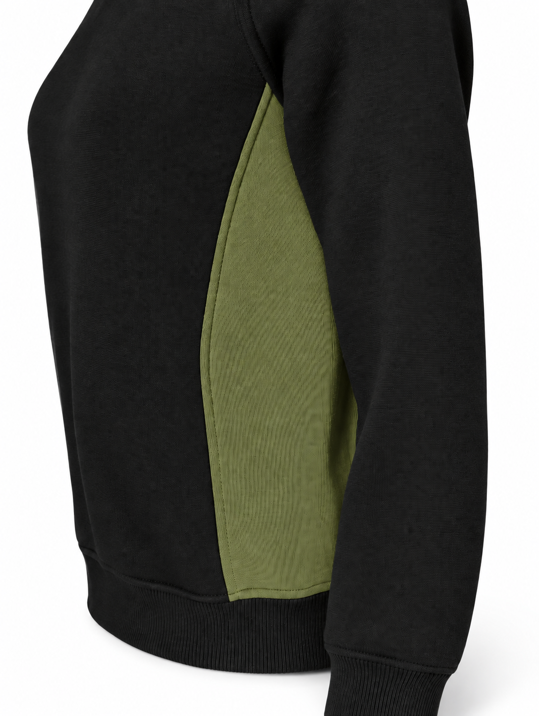 Lalesia Comfort Luxe Sweatshirt – Schwarz & Oliv
