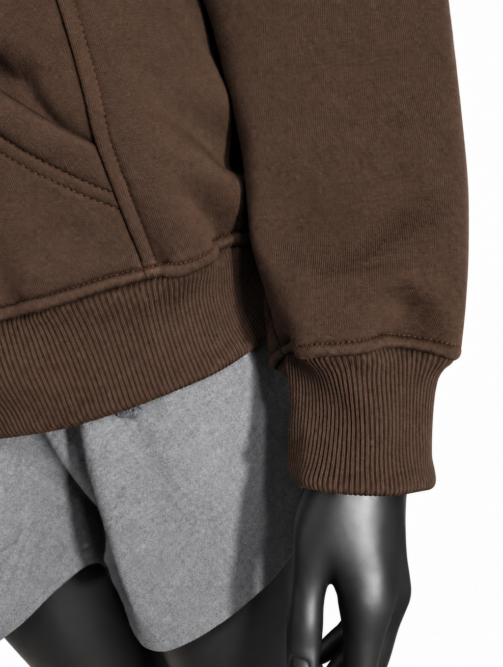 Lalesia Cocoon Hoodie – Chocolate Brown