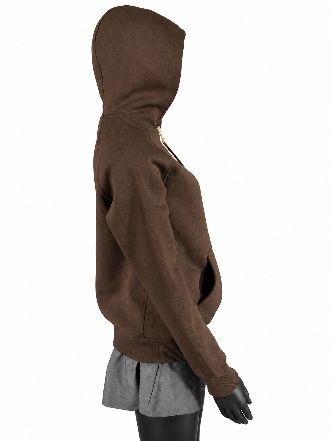 Lalesia Cocoon Hoodie – Chocolate Brown