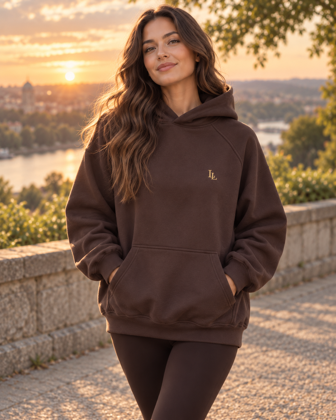 Lalesia Cocoon Hoodie – Chocolate Brown